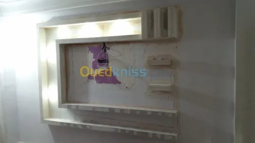 montage faux plafond b13 pvc