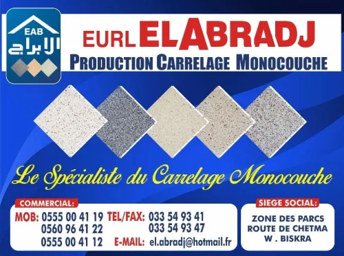لابراج لصناعة البلاط مونوكوش33×33