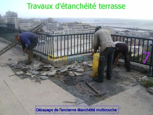 Service de tous les l'étanchéité