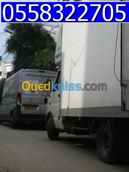 DEMENAGEMEN TRANSPORT(7j/24H)&