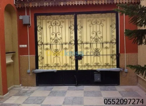 Montage réparation de rideau et portail