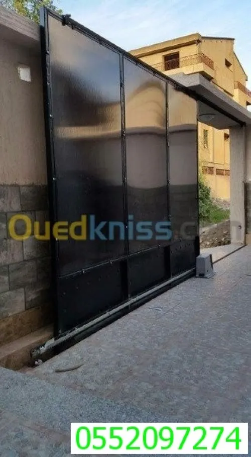 Montage réparation de rideau et portail