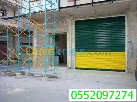 Montage réparation de rideau et portail