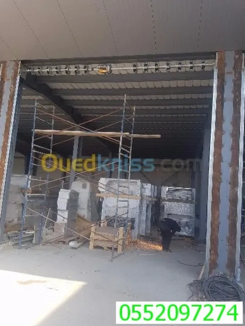 Montage réparation de rideau et portail