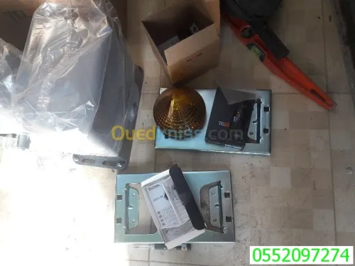 Montage réparation de rideau et portail