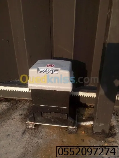 Montage réparation de rideau et portail