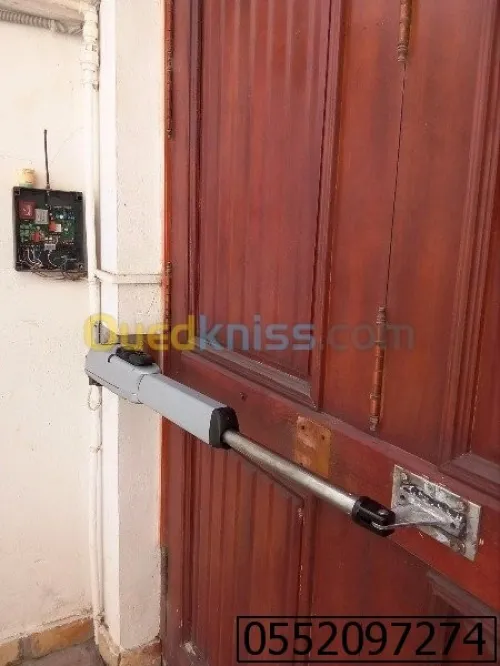 Montage réparation de rideau et portail