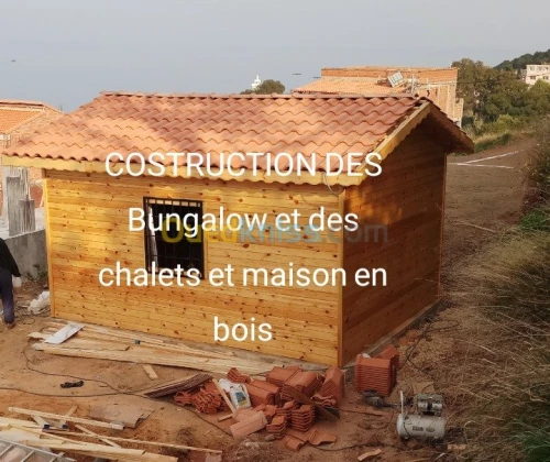 CONSTRUCTION DES CHALET EN BOIS