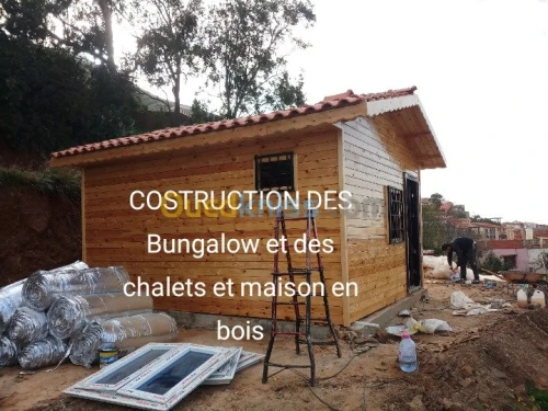CONSTRUCTION DES CHALET EN BOIS