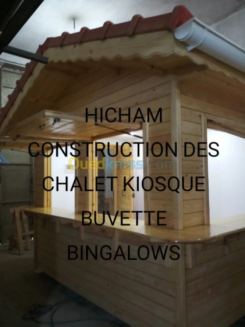 CONSTRUCTION DES CHALET EN BOIS