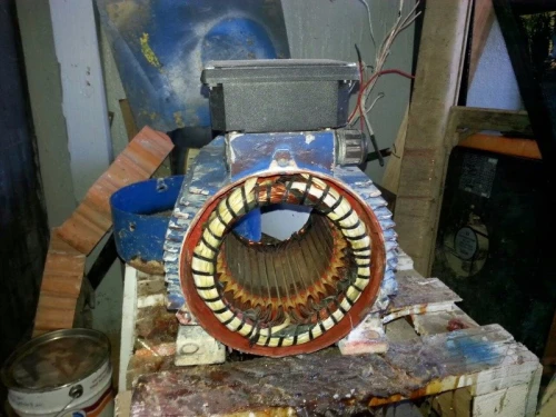 Rebobinage des moteur électrique