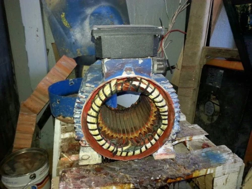 Rebobinage des moteur électrique