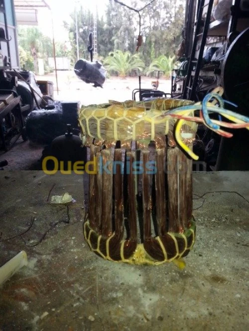 Rebobinage des moteur électrique