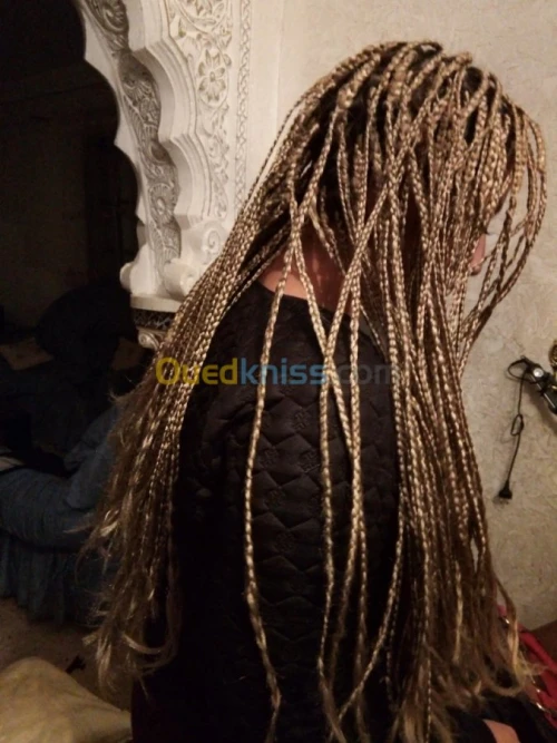 coiffeuse les tress africain