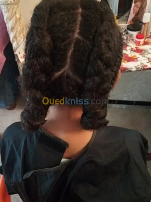 coiffeuse les tress africain