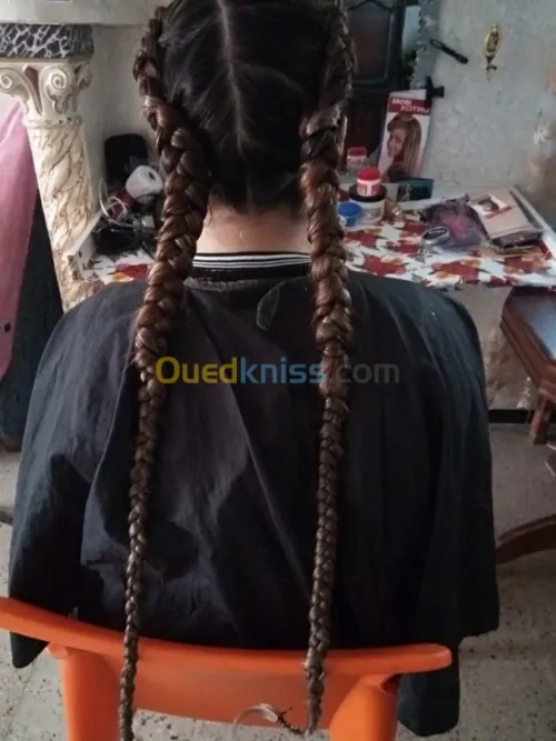 coiffeuse les tress africain