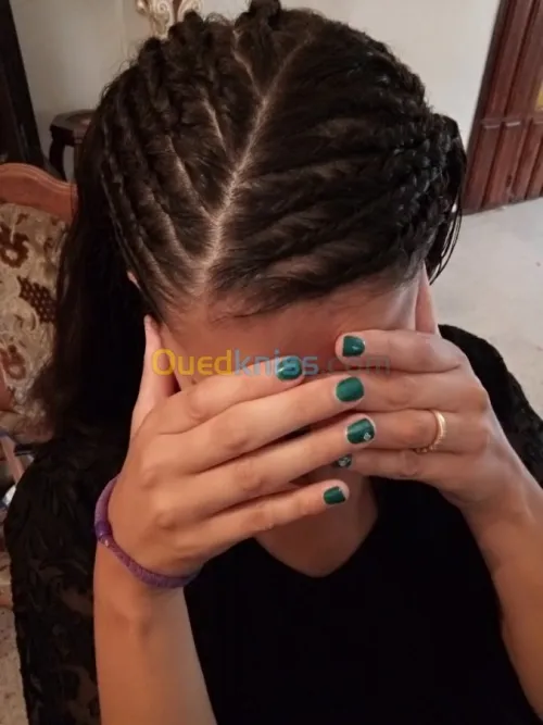coiffeuse les tress africain