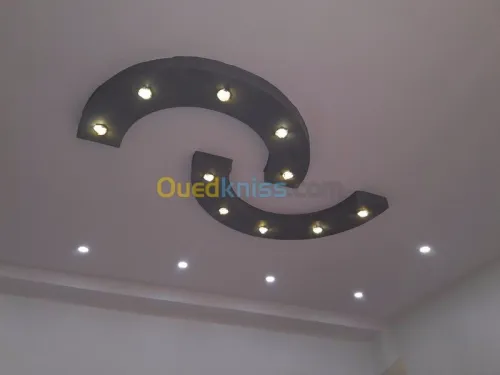PLACOPLATRE ET PVC ET DEMENTABLE