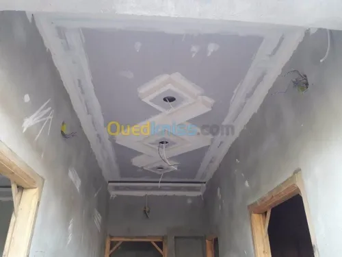 PLACOPLATRE ET PVC ET DEMENTABLE