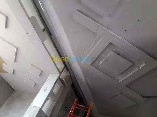 PLACOPLATRE ET PVC ET DEMENTABLE