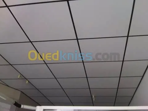 PLACOPLATRE ET PVC ET DEMENTABLE