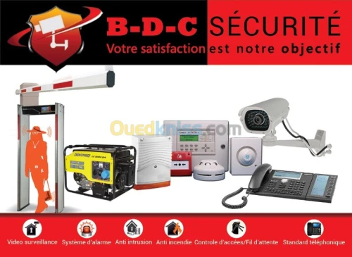 Vente et installation systèmes dalarme