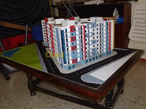 réalisation des maquettes & design 3D