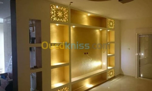 Ba13 placo platr simple et decoration 
