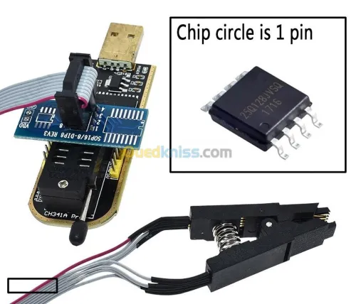 programmateur CH341A EEPROM  Arduino    
