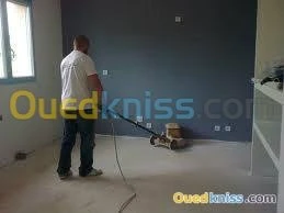 pansage et lustrage du carrelage  