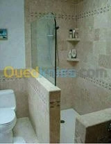 Cabine de douche italienne en verre