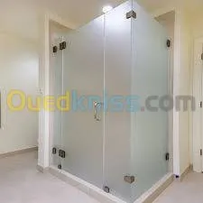 Cabine de douche italienne en verre