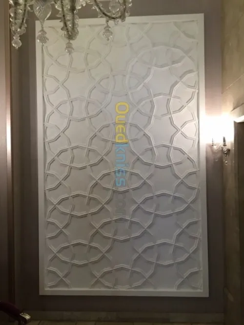 décoration platre marocain 