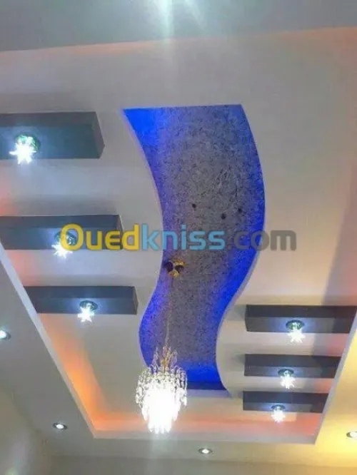  faux plafand avec b13  decoratoin