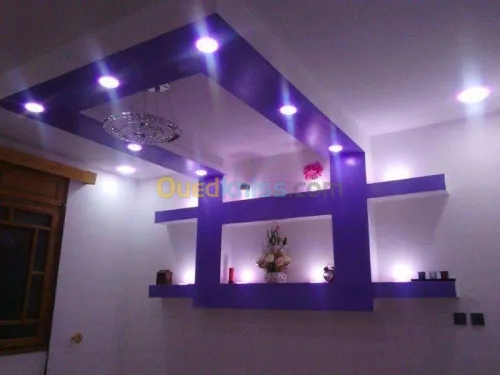  faux plafand avec b13  decoratoin
