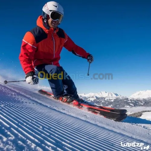 SKIS DE PISTE HOMME BOOST 300 ARCHTEC avec baton