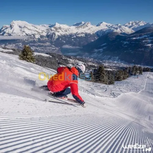 SKIS DE PISTE HOMME BOOST 300 ARCHTEC avec baton