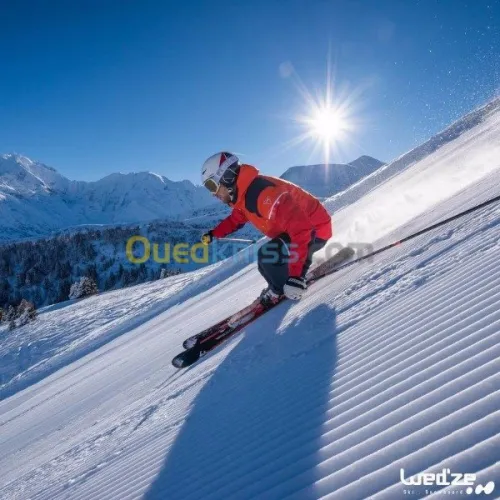 SKIS DE PISTE HOMME BOOST 300 ARCHTEC avec baton