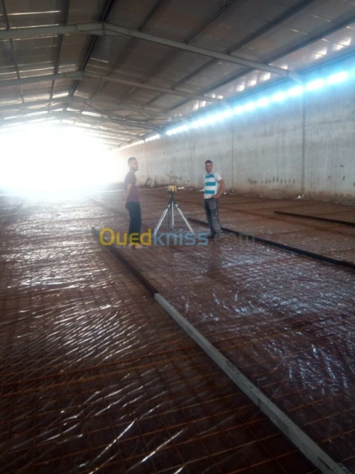 Talochage et lissage industriel