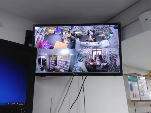 installation caméra de surveillance