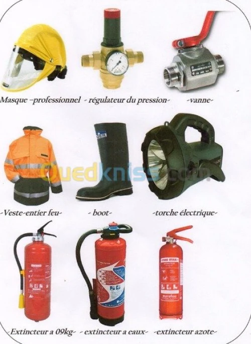 vente matériel d protection.tenu trava