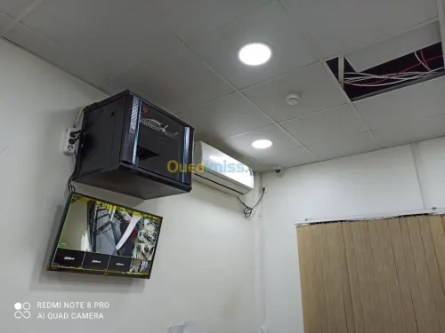 Installation Cameras Surveillance et A