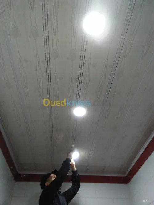 Montage pvc et ba 13