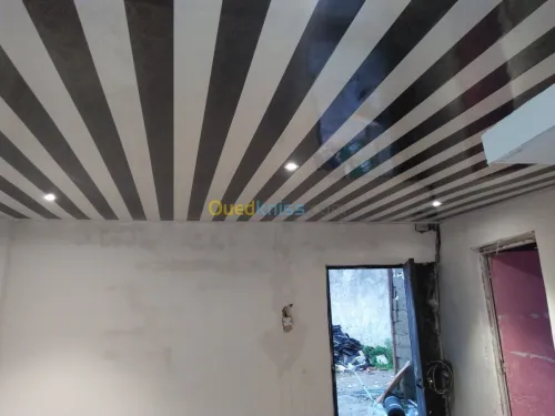 Montage pvc et ba 13