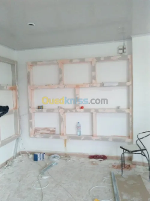 Montage pvc et ba 13