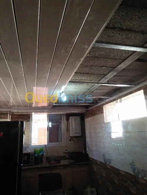 Montage pvc et ba 13