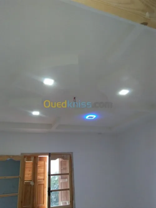 Montage pvc et ba 13