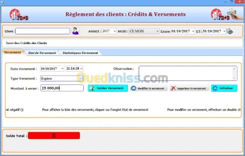 LOGICIEL GESTIONNAIRE DE PRODUCTION