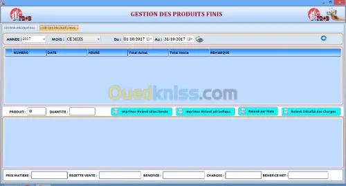 LOGICIEL GESTIONNAIRE DE PRODUCTION