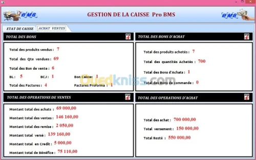 GESTION COMMERCIALE POINT DE VENTE